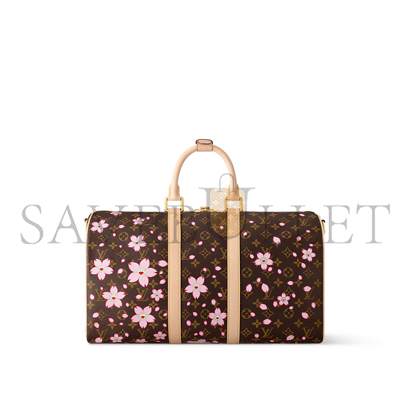 LOUIS VUITTON MURAKAMI LV X TM KEEPALL BANDOULIÈRE 45 M13752 (45*27*20cm) LOUIS VUITTON MURAKAMI LV X TM KEEPALL BANDOULIÈRE 45 M13752 (45*27*20cm)